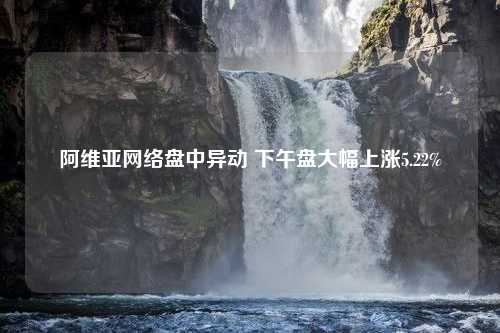 阿維亞網(wǎng)絡(luò)盤中異動(dòng) 下午盤大幅上漲5.22%